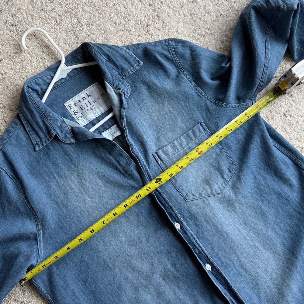 FRANK & EILEEN Rory Famous Denim Shirtdress - Picture 14 of 16